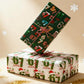 🔥50% KORTING✨Digitaal Kerst Inpakpapier🎁Moderne Print, Levendige Kleuren, Rolformaat✨