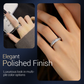 💖50% korting!💖Draaibare spinner-ring van titaniumstaal met zirkonia
