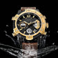 ⌚Multifunctioneel 3ATM waterdicht heren quartz sporthorloge met dubbel display