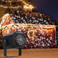 🎅50% KORTING! Roterende LED-Kerstpatroonprojectorlamp – 16 Feestelijke Patronen & Dynamisch Effect 🎄✨
