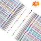 🎅Kerstuitverkoop 50% KORTING!!🎄🎁50.000+ VERKOCHT! Bijna uitverkocht✨Meerkleurige gelpennen set voor tekenen en kleure