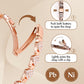Dames Stralend Hartvormige Magnetische Koperen Armbanden