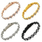 Dames Stralend Hartvormige Magnetische Koperen Armbanden