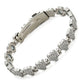 Dames Stralend Hartvormige Magnetische Koperen Armbanden