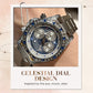 🌟TINAIBIN Twaalf Dierenriem & Sterrenhemel Diamant Automatisch Skelet Horloge voor Heren⌚✨