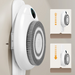 Wall-Mounted Electric Back Scrubber for Shower