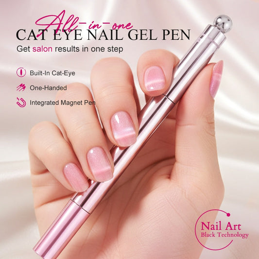 💞 HOT SALE 2026 | Cat Eye Gel Pen – Hypnotisch Effect, Langdurige Glans & Salonlook Thuis 🖤✨