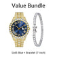 Men's Fashion Rhinestone Quartz Watch