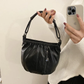 👜 Modieuze Eenvoudige Casual Geplooide Zachte PU Leren Schoudertas – Stijlvol en praktisch voor elke dag! ✨