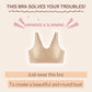 Plus-Size Draadloze Minimizer BH's