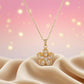 Romantische bloesem hanger ketting voor dames