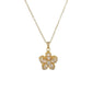 Romantische bloesem hanger ketting voor dames