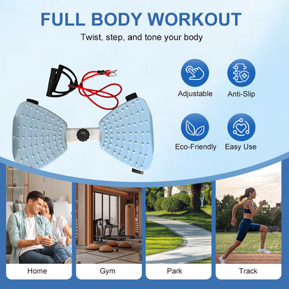 📢📢50% KORTING !!!🧘‍♀️Compacte cardio-twisting stepper✨