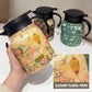 💘Valentijnsaanbieding: 50% Korting!🍵 1000ml Vacuümgeïsoleerde Theepot met Zeef – Warm/Koud Houdend & Elegant Bloemenpatroon!