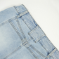 Casual damesjeans met lage taille en flare