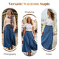 ⏳Beperkte tijd 50% korting⏰Vintage Knoop-Voorkant A-Lijn Denim Rok👗