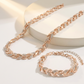 💎 50% KORTING NU! ✨ Verstelbare Strass Blad Link Ketting & Armband Set – Elegant Ontwerp, Sprankelende Kristallen & Perfect Cadeau 🍃