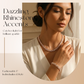 💎 50% KORTING NU! ✨ Verstelbare Strass Blad Link Ketting & Armband Set – Elegant Ontwerp, Sprankelende Kristallen & Perfect Cadeau 🍃