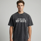 ⏳Tijdelijke korting van 50%⏰“Let Me Ask My Wife” Grappig T-shirt voor mannen👕