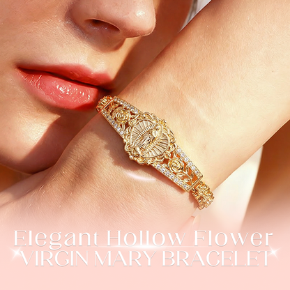 Elegante Holle Bloem Maagd Maria Armband