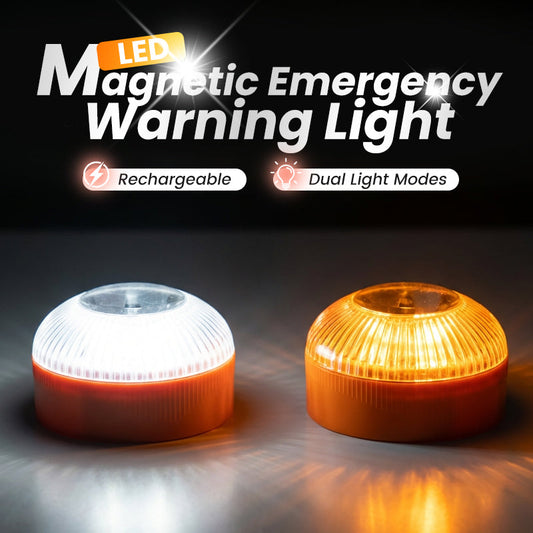 🌞Fris De Lente In Met 50% Korting!🚨 Magnetisch LED Noodwaarschuwingslicht – Dubbele Modus & IP65 Waterdicht – Veiligheid voor Auto, Camping & Noodgevallen!