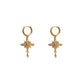 Sparkling Cross Pendant Earrings & Necklace