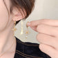 Sparkling Cross Pendant Earrings & Necklace