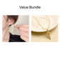 Sparkling Cross Pendant Earrings & Necklace