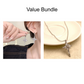 Sparkling Cross Pendant Earrings & Necklace