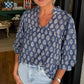 💎 -50% ON FLOWY PRINTED TOPS! 💎 Flattering V-Neck, Unique Prints & Relaxed Fit for Everyday Style 👚🌸