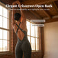 Trainingsjumpsuit voor dames met cheetahprint en ingebouwde beha