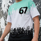 Jongensset: 3D-print T-shirt & short