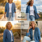Klassiek Jeansjack Met Knopen – Jouw Dagelijkse Favoriet✨Tijdloos design, perfecte pasvorm – Voor elke dag, bij elke outfit