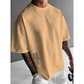 ✨ Heren T-shirt met korte mouwen en losse pasvorm – Premium katoenmix, urban print & oversized casual stijl🏙️