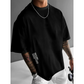 ✨ Heren T-shirt met korte mouwen en losse pasvorm – Premium katoenmix, urban print & oversized casual stijl🏙️