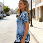 🥳ZOMER UITVERKOOP🥳50K+ VERKOCHT!💥50% KORTING! 🔥Dames Elegante Bloemenprint Korte Mouw Top