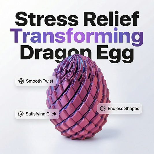 🎁 3D-drakenei🦖Het perfecte antistressmiddel: even draaien en de stress is meteen verdwenen 🔄✨
