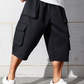 🩳 NU 50% KORTING! 🔧 Heren Casual Cargo Kniebroek – Grote Zakken & Wijde Pasvorm 🌲