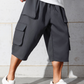 🩳 NU 50% KORTING! 🔧 Heren Casual Cargo Kniebroek – Grote Zakken & Wijde Pasvorm 🌲