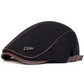 🧢 TIJDELIJK 50% KORTING! 🍂 Heren Gebreide Warme Newsboy Cap – Premium Breisel, Verstelbare Pasvorm, PU Klep & Tijdloze Stijl ✨