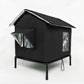 ⏳Tijdelijke Actie⏰ 🐈 Weerbestendig Verhoogd Buiten Kattenhuis – Waterdicht Oxford Doek, Thermische Aluminium Voering & Opvouwbaar Ontwerp 🌧️