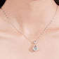 🥳UITVERKOOP 2026🥳💞Meer dan 50.000 exemplaren verkocht!💥50% korting! 🔥Ketting met waterdruppelvormige steen en fonkelend hart