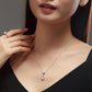 🥳UITVERKOOP 2026🥳💞Meer dan 50.000 exemplaren verkocht!💥50% korting! 🔥Ketting met waterdruppelvormige steen en fonkelend hart