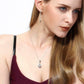 🥳UITVERKOOP 2026🥳💞Meer dan 50.000 exemplaren verkocht!💥50% korting! 🔥Ketting met waterdruppelvormige steen en fonkelend hart