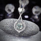 🥳UITVERKOOP 2026🥳💞Meer dan 50.000 exemplaren verkocht!💥50% korting! 🔥Ketting met waterdruppelvormige steen en fonkelend hart