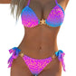 Dames Stijlvolle Luipaardprint Halter Bikiniset