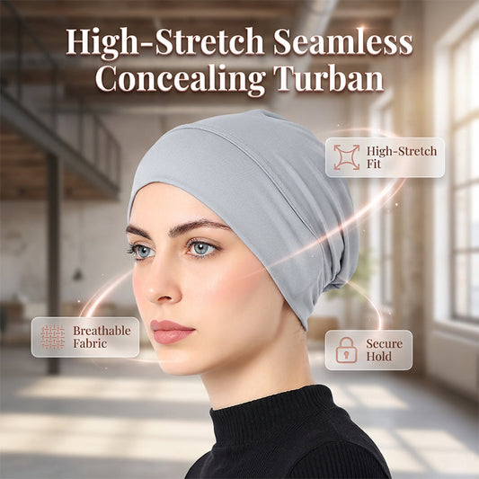 📢📢50% KORTING !! ⏰Zachte Stretch Tulband Cap voor Dames