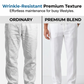 ⏰ TIJDELIJKE KORTING 👖 Heren Rechte Casual Broek Zachte Ademende Stof Maten S Tot 5XL