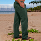⏰ TIJDELIJKE KORTING 👖 Heren Rechte Casual Broek Zachte Ademende Stof Maten S Tot 5XL