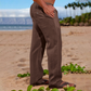 ⏰ TIJDELIJKE KORTING 👖 Heren Rechte Casual Broek Zachte Ademende Stof Maten S Tot 5XL